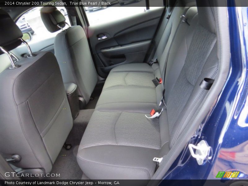 True Blue Pearl / Black 2014 Chrysler 200 Touring Sedan