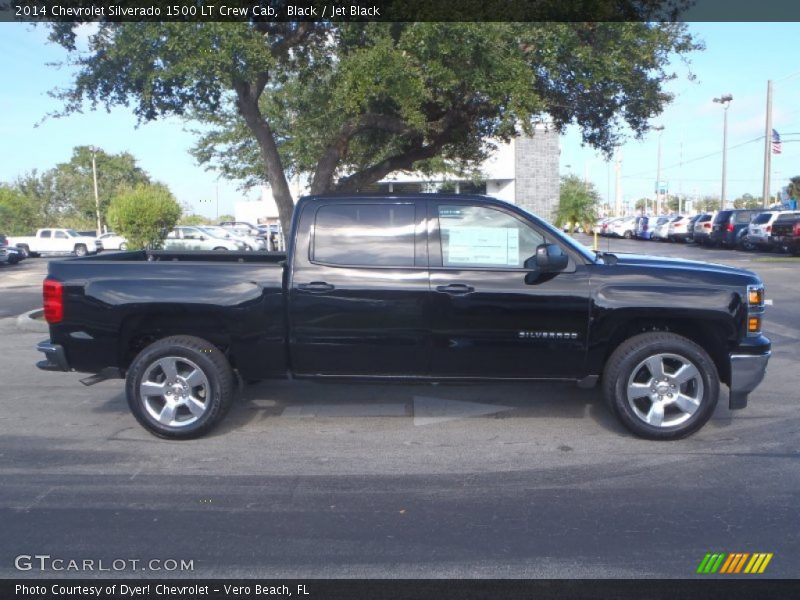 Black / Jet Black 2014 Chevrolet Silverado 1500 LT Crew Cab