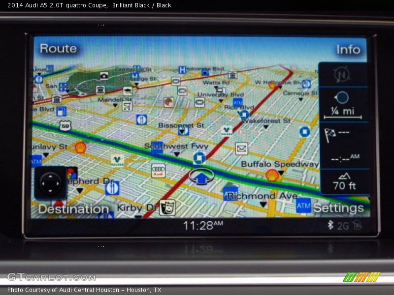 Brilliant Black / Black 2014 Audi A5 2.0T quattro Coupe