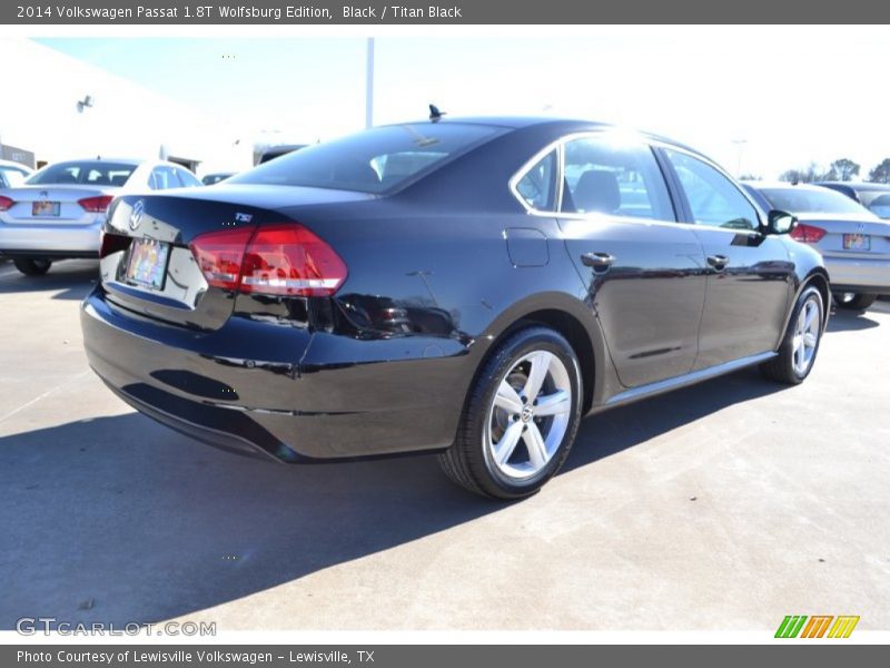 Black / Titan Black 2014 Volkswagen Passat 1.8T Wolfsburg Edition