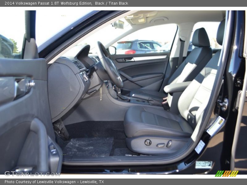 Black / Titan Black 2014 Volkswagen Passat 1.8T Wolfsburg Edition
