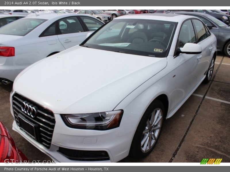 Ibis White / Black 2014 Audi A4 2.0T Sedan