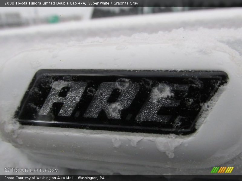 Super White / Graphite Gray 2008 Toyota Tundra Limited Double Cab 4x4