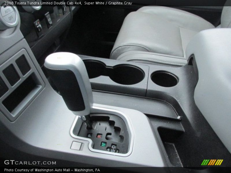 Super White / Graphite Gray 2008 Toyota Tundra Limited Double Cab 4x4