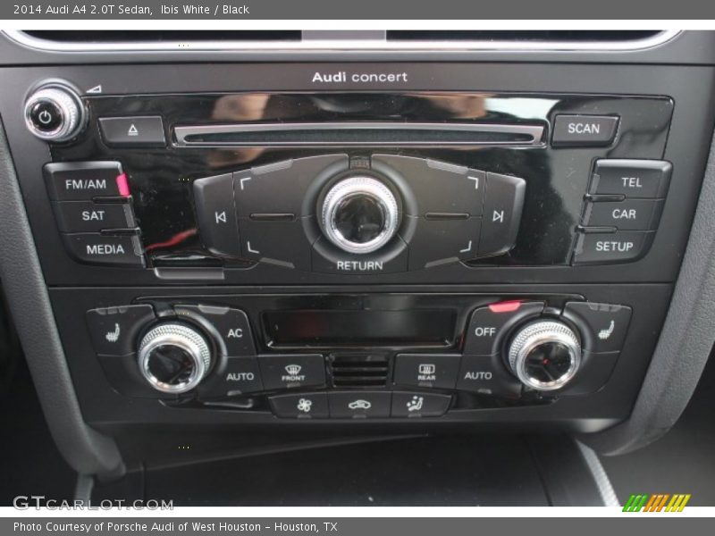 Ibis White / Black 2014 Audi A4 2.0T Sedan