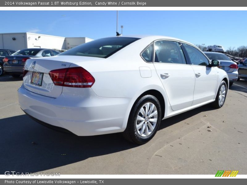 Candy White / Cornsilk Beige 2014 Volkswagen Passat 1.8T Wolfsburg Edition