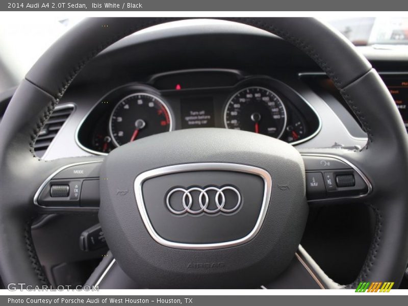 Ibis White / Black 2014 Audi A4 2.0T Sedan