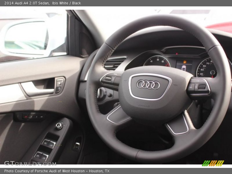 Ibis White / Black 2014 Audi A4 2.0T Sedan