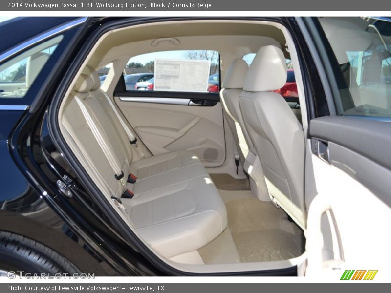 Black / Cornsilk Beige 2014 Volkswagen Passat 1.8T Wolfsburg Edition