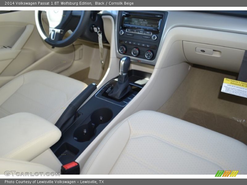Black / Cornsilk Beige 2014 Volkswagen Passat 1.8T Wolfsburg Edition