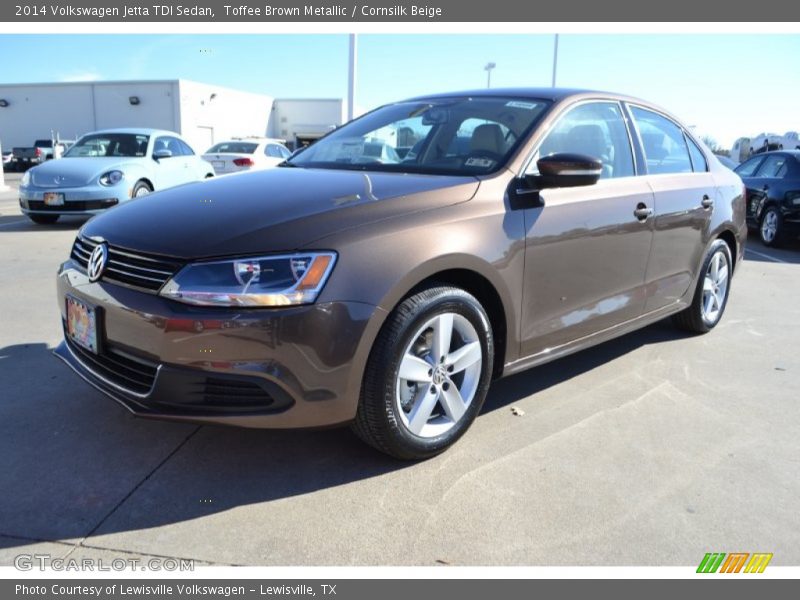 Front 3/4 View of 2014 Jetta TDI Sedan