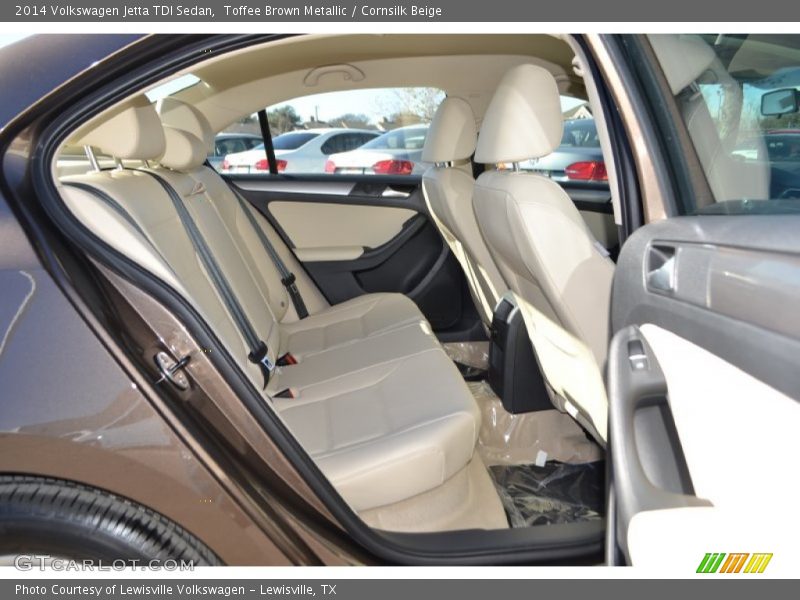 Toffee Brown Metallic / Cornsilk Beige 2014 Volkswagen Jetta TDI Sedan