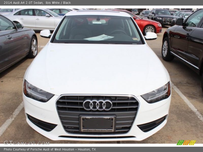 Ibis White / Black 2014 Audi A4 2.0T Sedan