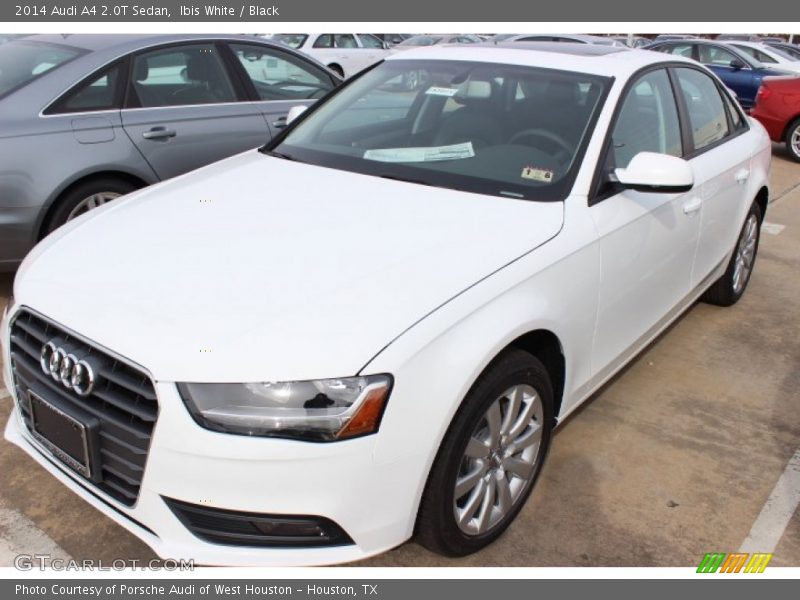 Ibis White / Black 2014 Audi A4 2.0T Sedan