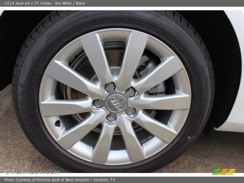 Ibis White / Black 2014 Audi A4 2.0T Sedan