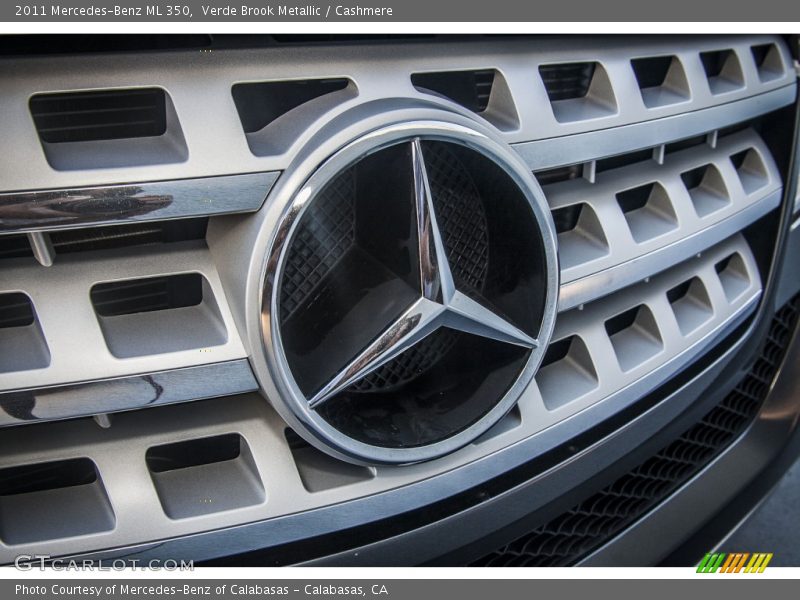 Verde Brook Metallic / Cashmere 2011 Mercedes-Benz ML 350