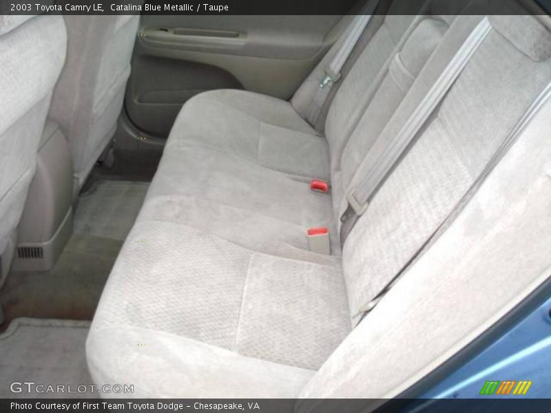 Catalina Blue Metallic / Taupe 2003 Toyota Camry LE