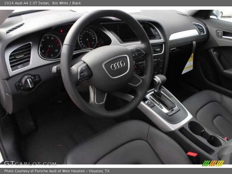 Ibis White / Black 2014 Audi A4 2.0T Sedan