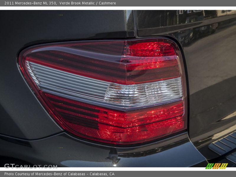 Verde Brook Metallic / Cashmere 2011 Mercedes-Benz ML 350