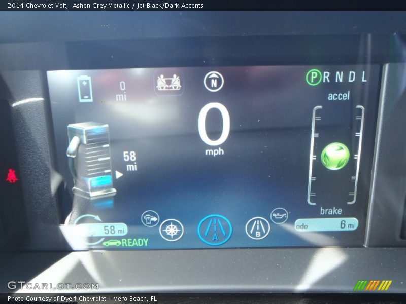 Ashen Grey Metallic / Jet Black/Dark Accents 2014 Chevrolet Volt
