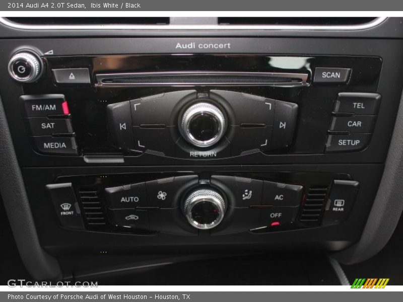 Ibis White / Black 2014 Audi A4 2.0T Sedan