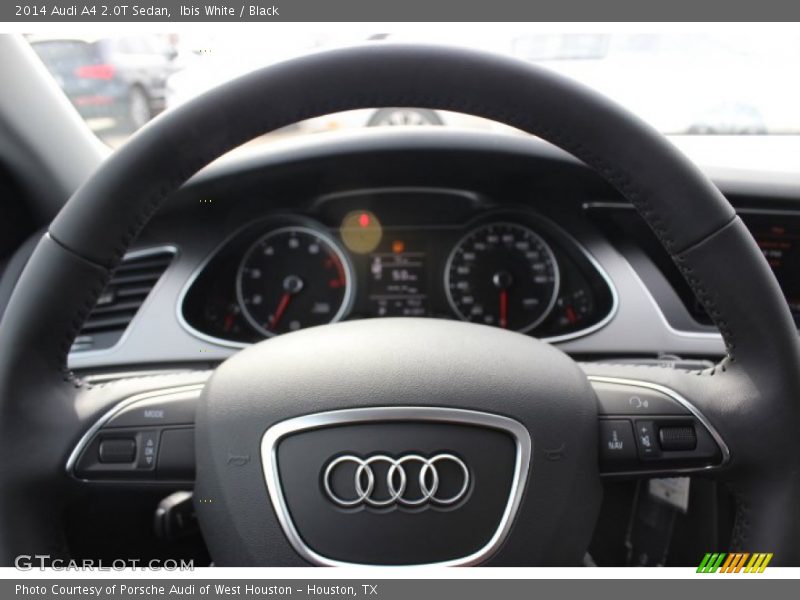 Ibis White / Black 2014 Audi A4 2.0T Sedan