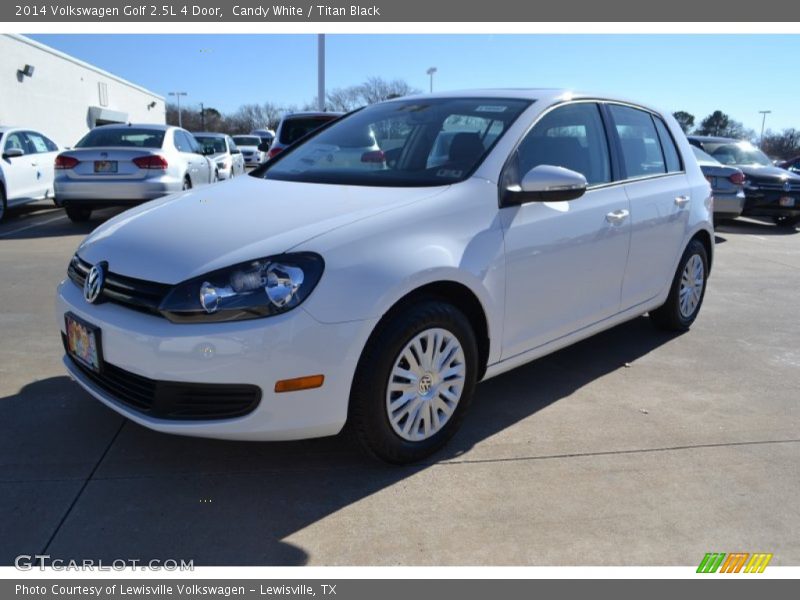 Candy White / Titan Black 2014 Volkswagen Golf 2.5L 4 Door