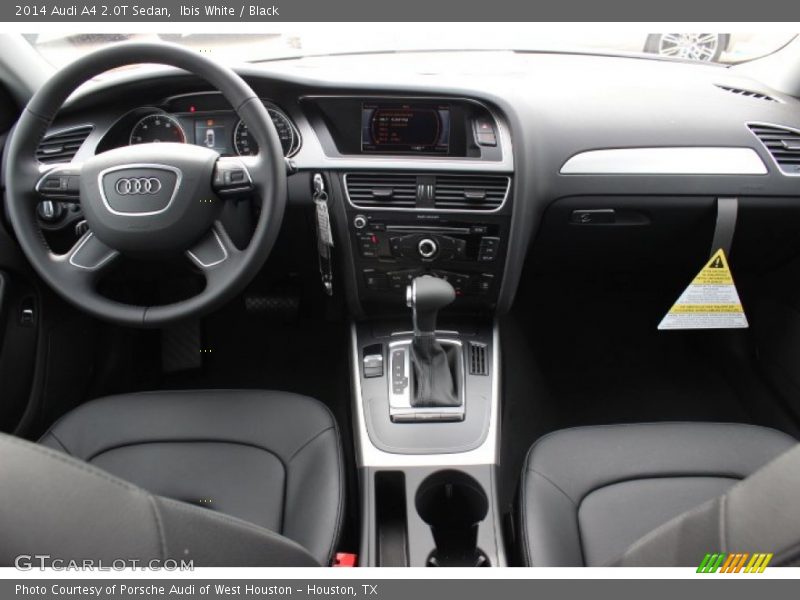 Ibis White / Black 2014 Audi A4 2.0T Sedan