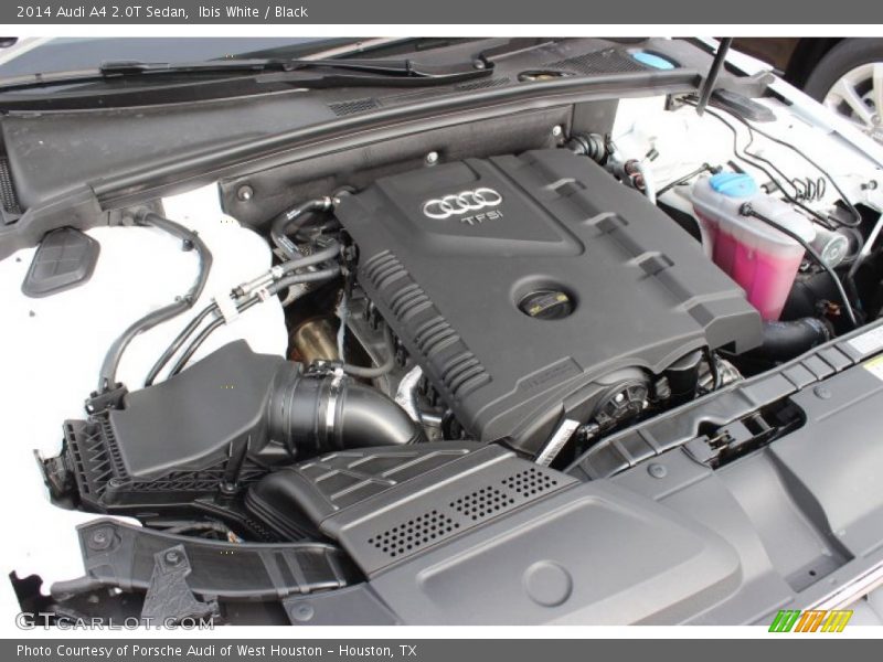 Ibis White / Black 2014 Audi A4 2.0T Sedan