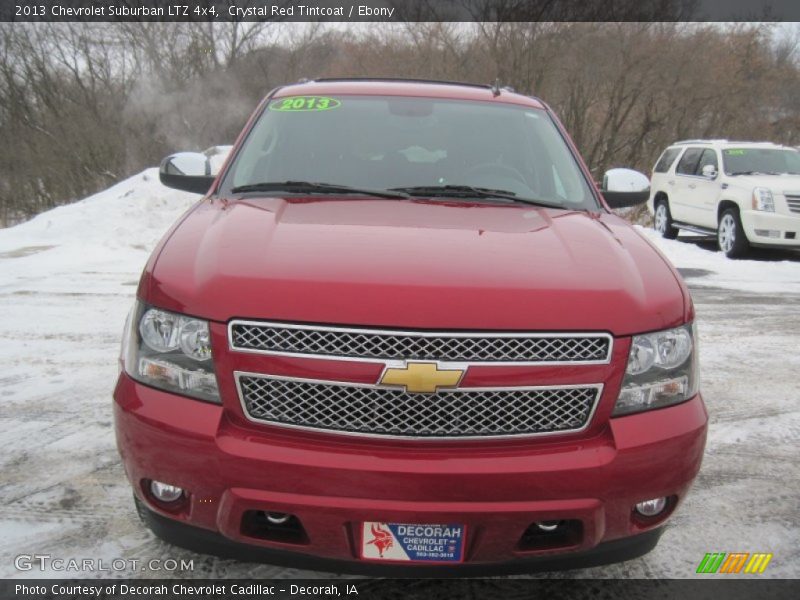 Crystal Red Tintcoat / Ebony 2013 Chevrolet Suburban LTZ 4x4