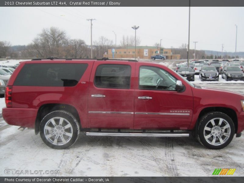 Crystal Red Tintcoat / Ebony 2013 Chevrolet Suburban LTZ 4x4