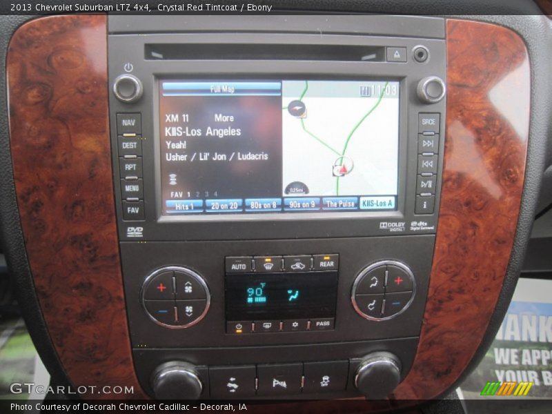 Crystal Red Tintcoat / Ebony 2013 Chevrolet Suburban LTZ 4x4