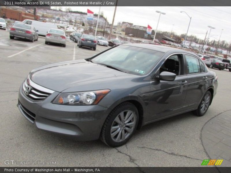 Polished Metal Metallic / Gray 2011 Honda Accord EX V6 Sedan