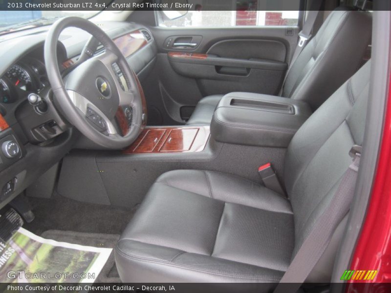 Crystal Red Tintcoat / Ebony 2013 Chevrolet Suburban LTZ 4x4