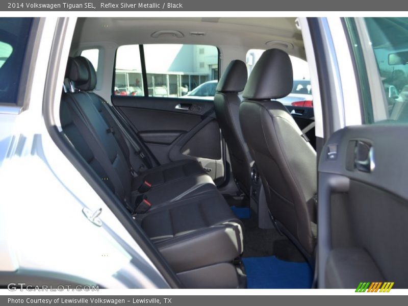 Reflex Silver Metallic / Black 2014 Volkswagen Tiguan SEL