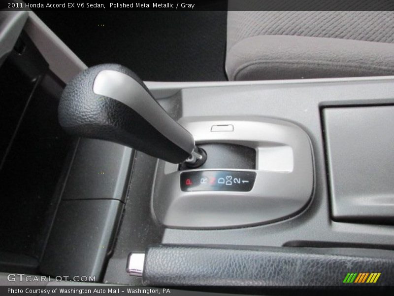 Polished Metal Metallic / Gray 2011 Honda Accord EX V6 Sedan