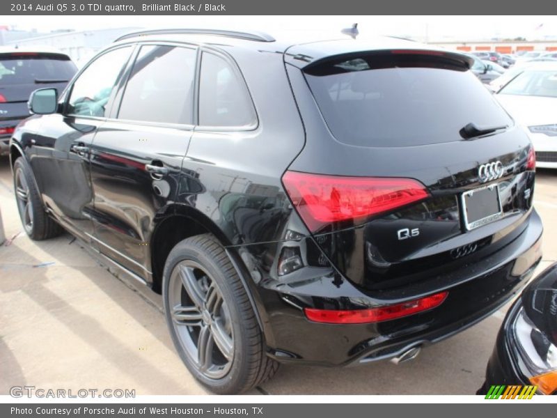 Brilliant Black / Black 2014 Audi Q5 3.0 TDI quattro