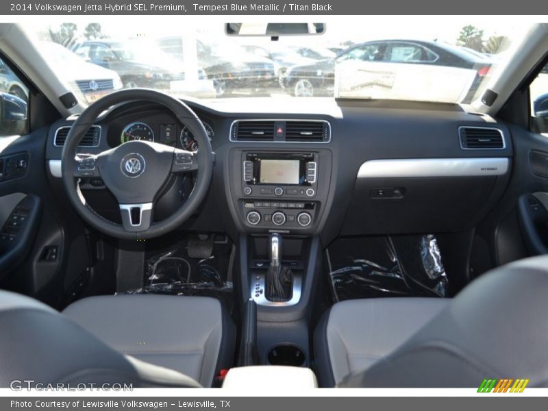 Dashboard of 2014 Jetta Hybrid SEL Premium