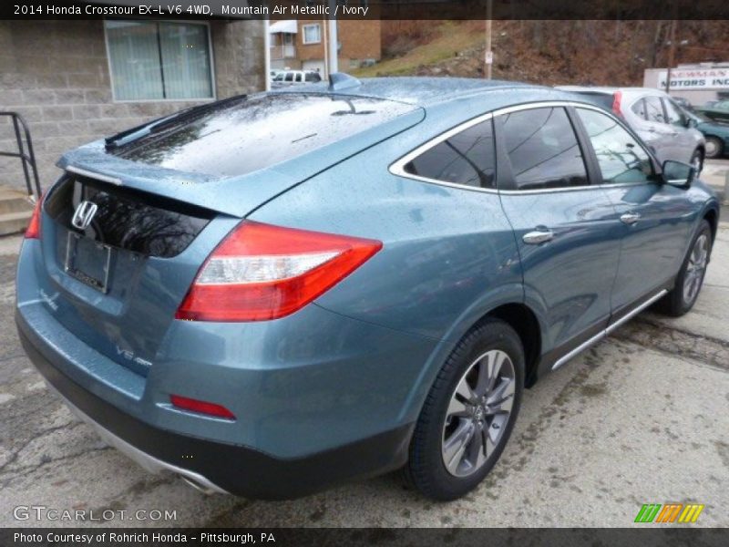 Mountain Air Metallic / Ivory 2014 Honda Crosstour EX-L V6 4WD