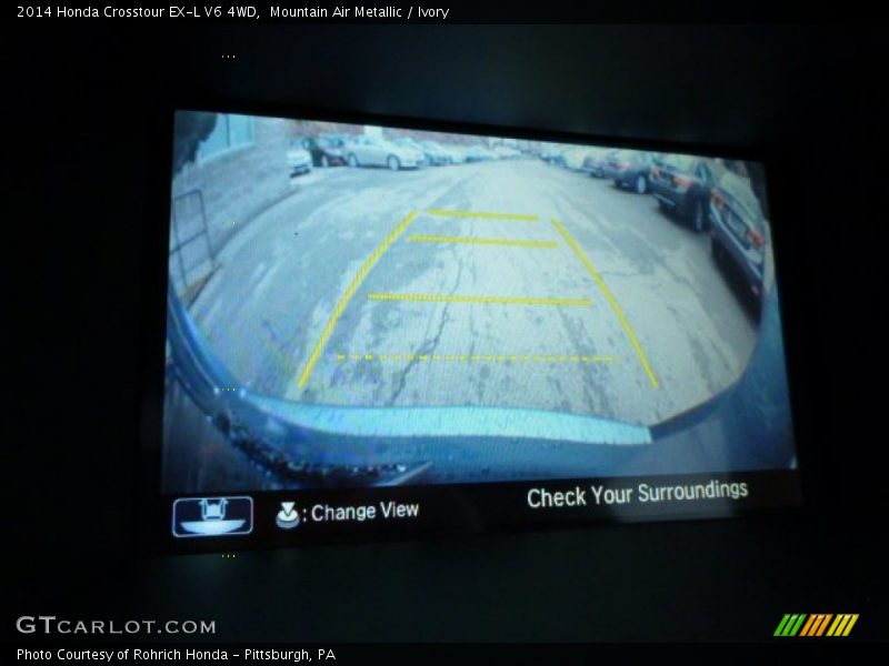 Mountain Air Metallic / Ivory 2014 Honda Crosstour EX-L V6 4WD