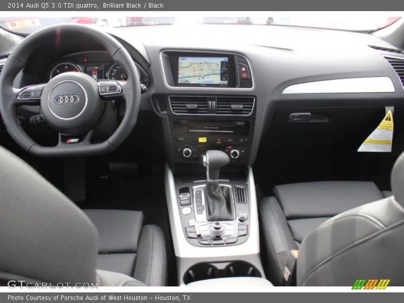 Brilliant Black / Black 2014 Audi Q5 3.0 TDI quattro