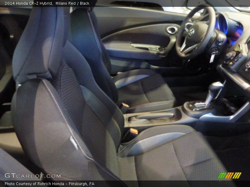 Milano Red / Black 2014 Honda CR-Z Hybrid