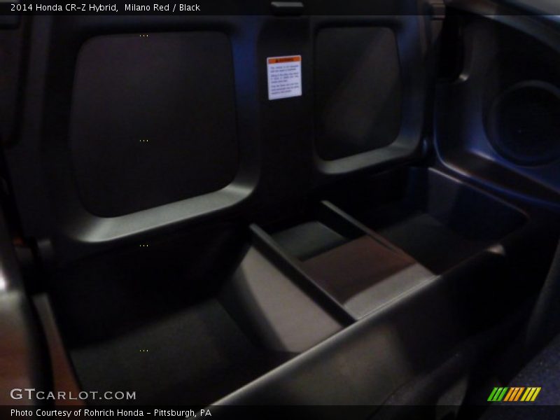 Milano Red / Black 2014 Honda CR-Z Hybrid
