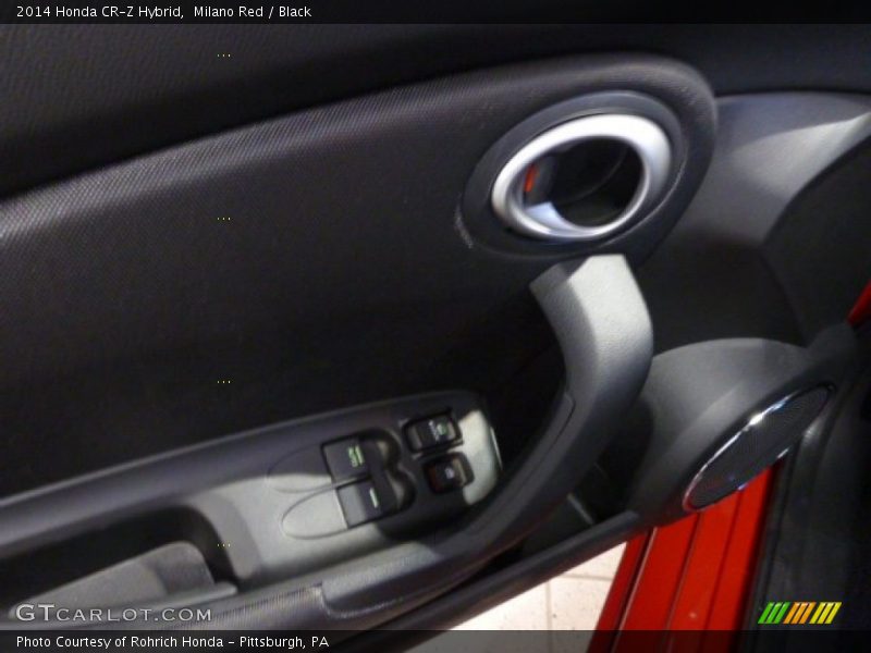 Milano Red / Black 2014 Honda CR-Z Hybrid