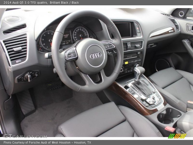 Brilliant Black / Black 2014 Audi Q5 3.0 TFSI quattro