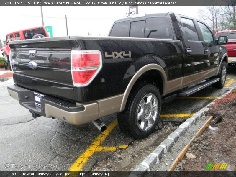 Kodiak Brown Metallic / King Ranch Chaparral Leather 2013 Ford F150 King Ranch SuperCrew 4x4