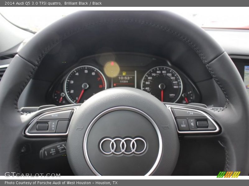 Brilliant Black / Black 2014 Audi Q5 3.0 TFSI quattro