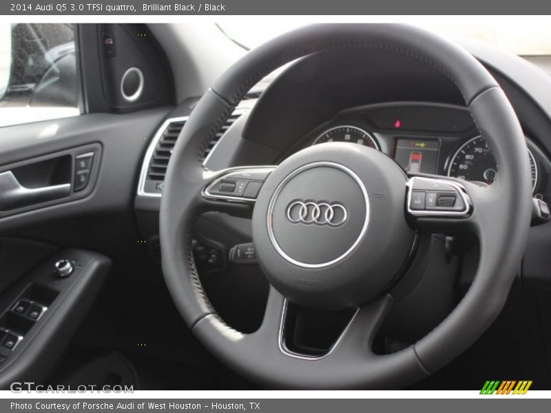 Brilliant Black / Black 2014 Audi Q5 3.0 TFSI quattro