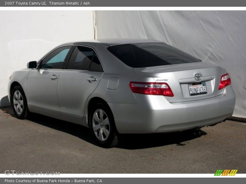 Titanium Metallic / Ash 2007 Toyota Camry LE