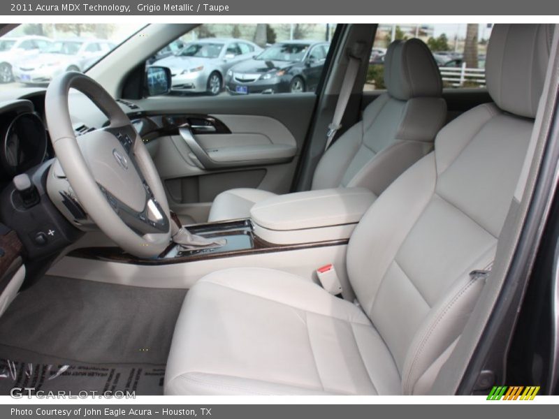 Grigio Metallic / Taupe 2011 Acura MDX Technology